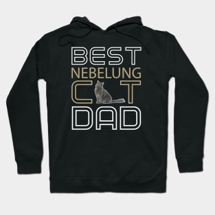 Best Nebelung Cat Dad Hoodie